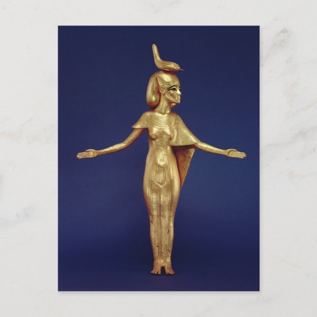 Detail der Göttin Selket Postkarte (Vorderseite)