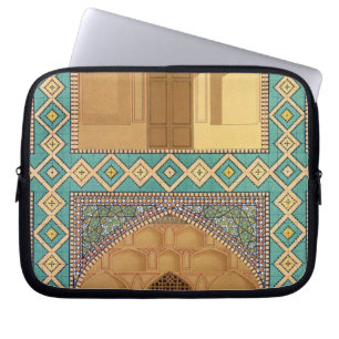 Detail der Hof-Säulengänge im Medrese-i-S Laptopschutzhülle