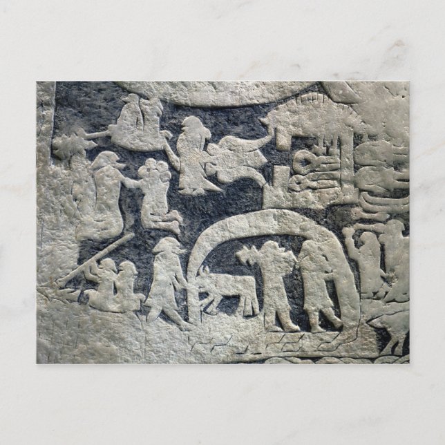 Detail der Legende von Valhalla Postkarte (Vorderseite)