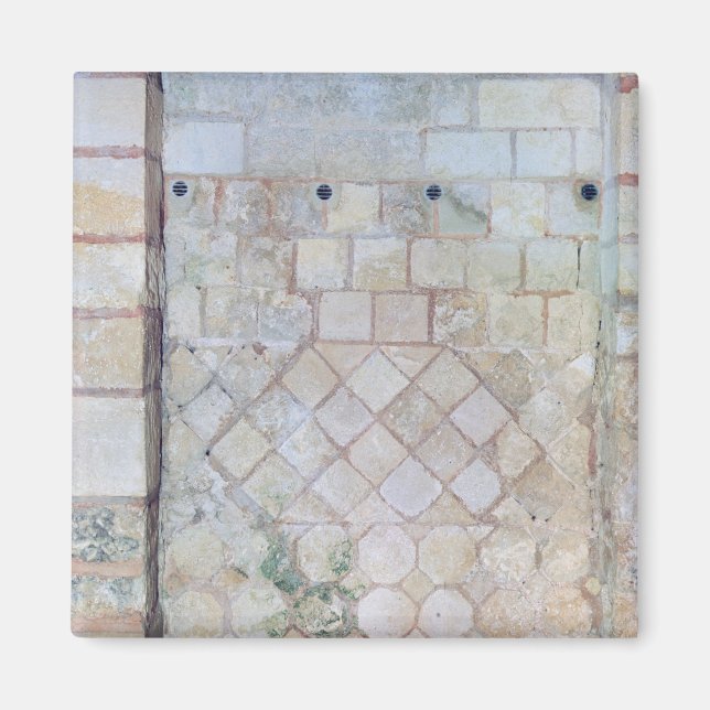 Detail der Mauer des Krypts von St. Paul Magnet (Vorne)