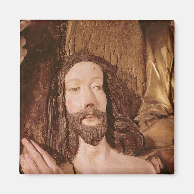 Detail der Taufe Christi Magnet (Vorne)