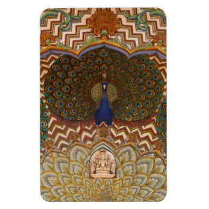 Detail der Türöffnung City Palace Magnet