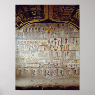 Detail des Buches der Erde Poster