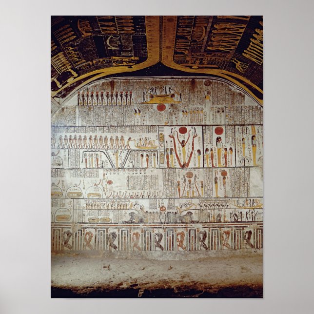 Detail des Buches der Erde Poster (Vorne)