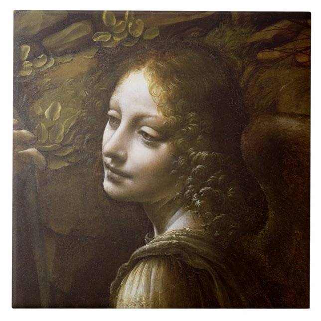 Detail des Engels Fliese (Vorderseite)