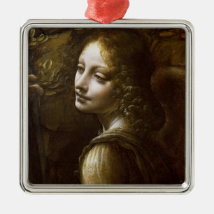 Detail des Engels Silbernes Ornament