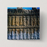 Detail des Entlastungsfrieses auf dem Treppenhaus