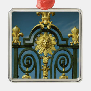 Detail des Grill d'honneur Ornament Aus Metall