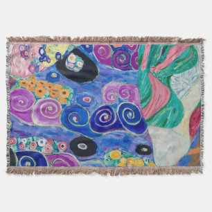 Detail des Maiden von Gustav Klimt Decke