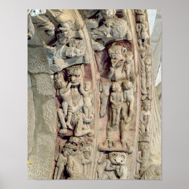 Detail des Portico De la Gloria Poster (Vorne)