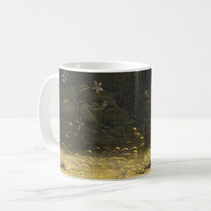 Detail des unteren Bereichs von Geburt der Venus F Kaffeetasse