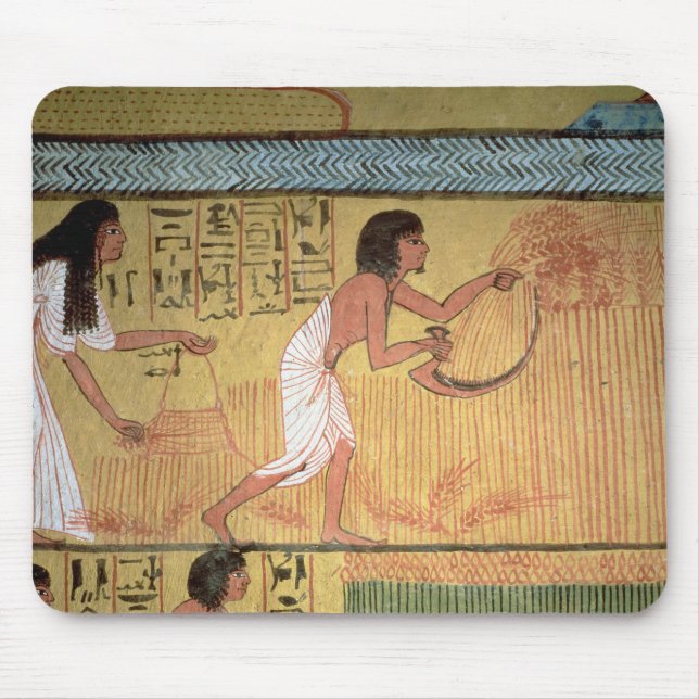 Detail einer Ernteszene auf der Ostwand Mousepad (Vorne)