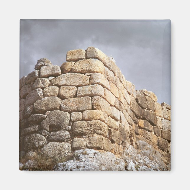 Detail einer Steinmauer Magnet (Vorne)