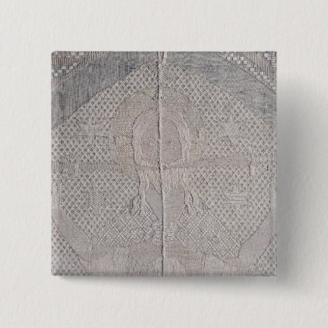 Detail eines altarcloth mit Christus von Button (Vorderseite)