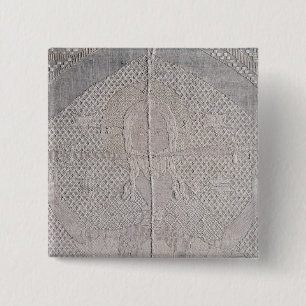 Detail eines altarcloth mit Christus von Button