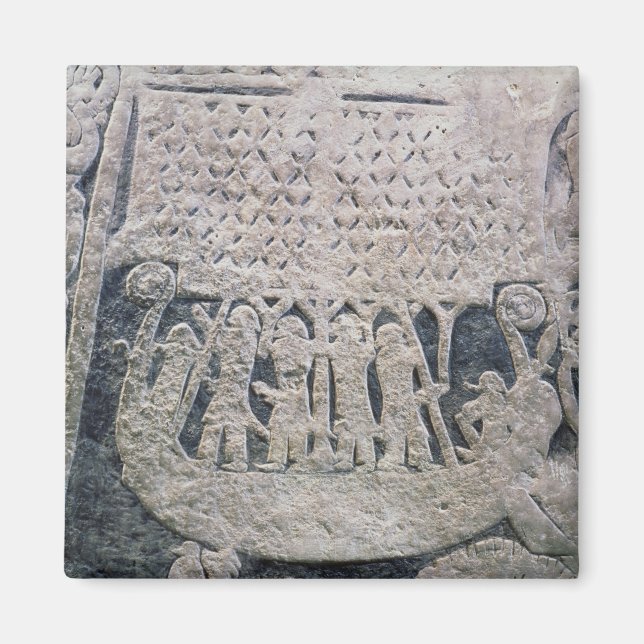 Detail eines Bildsteins Magnet (Vorne)