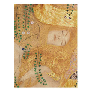 Klimt Gold Postkarten Zazzle At