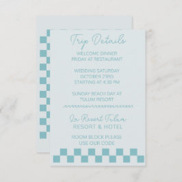 Detail Hochzeitkarte Dankeskarte