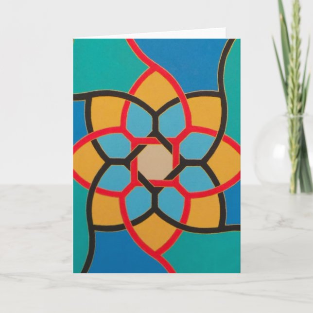 Detail II aus allen Dingen fallen weg - Karte (Vorderseite)