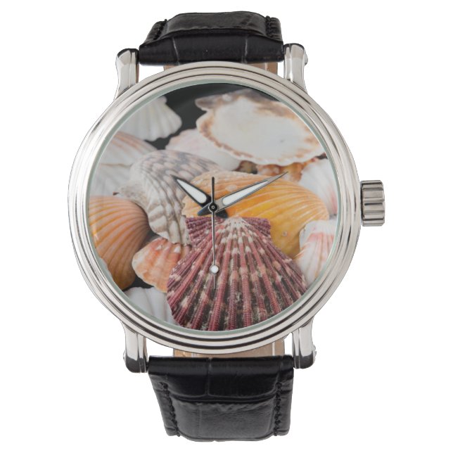 Detail Muscheln aus aller Welt 2 Armbanduhr (Vorderseite)
