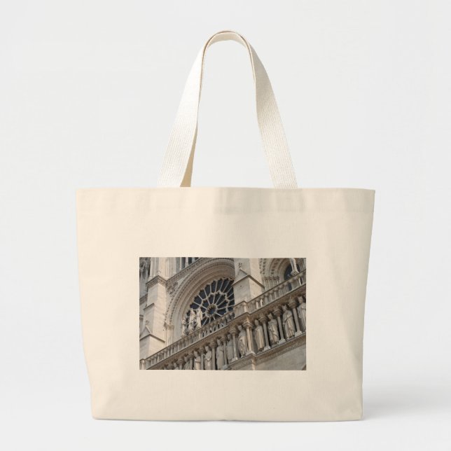 Detail Notre Dame Jumbo Stoffbeutel (Vorne)