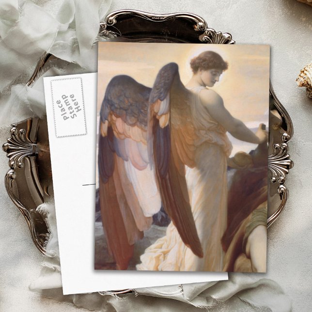 Detail of Angel, Elijah in the Wilderness Postkarte (Von Creator hochgeladen)