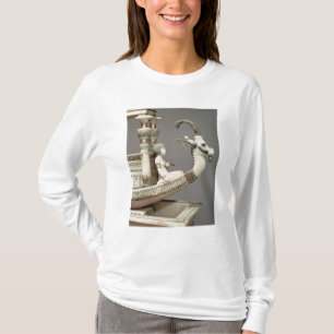 Detail von Prow eines Bootes mit Kopf von Syrian T-Shirt