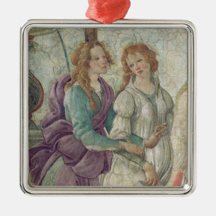 Detail von Venus und von Umgangsformen Silbernes Ornament