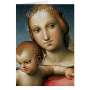 Detail von <Virgin and Child> Zugeschrieben Rapha