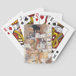 Detail Weihnachtsabend (Traditionelle schwedische  Spielkarten