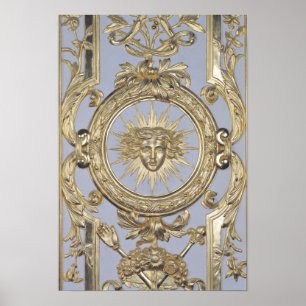 Detailansicht der Verkleidung Poster