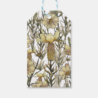 Detailed Floral Pattern Geschenkanhänger