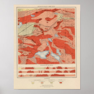 Detailed Geology Sheet XXVIII Poster