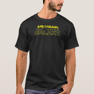 Detailer Weltraumrückseite T-Shirt