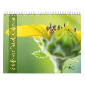 Detailkalender für Sonnenblumen Kalender