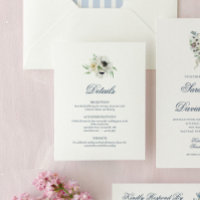 Detailkarte für das Hochzeitsdatum von Monogram-Aq