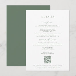 Detailkarte für die Geburtstagsfeier von Sage Gree Einladung