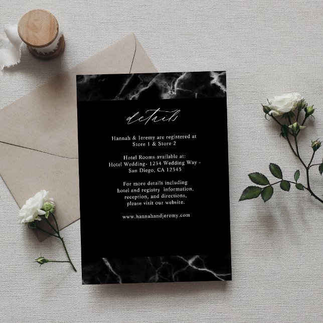 Detailkarte für die schwarze Marmorplatte LG Begleitkarte (Von Creator hochgeladen)