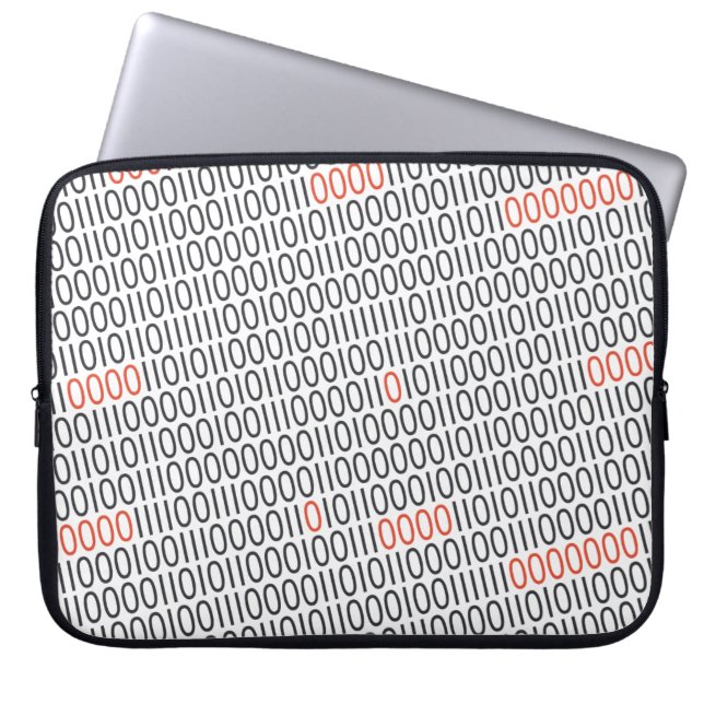 Detaillierte Angaben zum BINARCODE Laptopschutzhülle (Vorderseite)