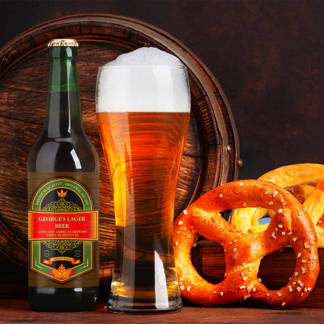 Detaillierte Anpassung der Zuhause Bierflaschenetikett (Von Creator hochgeladen)