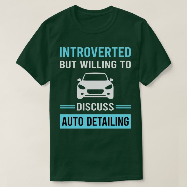 Detaillierte Details zum Auto in der Einführung T-Shirt (Design vorne)