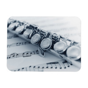 Detaillierte Flute Magnet