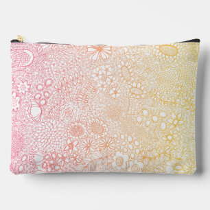 Detaillierte Gartenszene Künstler Birthday Coral P Zubehörtasche