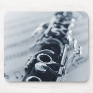 Detaillierte Klarinette Mousepad