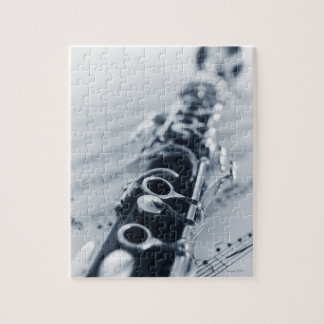 Detaillierte Klarinette Puzzle
