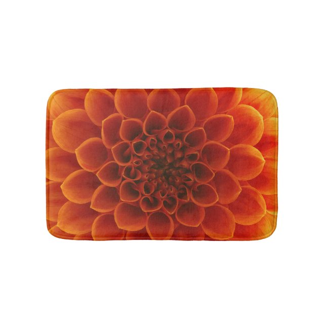 Detaillierte nah-up einer Blume. Badematte (Vorderseite)