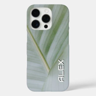 Detaillierte Palmenblätter - Botanische Nah-up-Kun iPhone 16 Pro Hülle