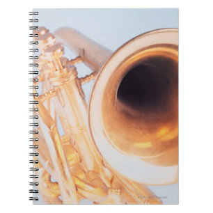 Detaillierte Trumpet 2 Notizblock