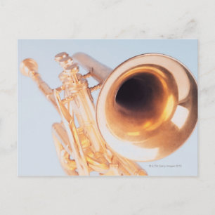 Detaillierte Trumpet 2 Postkarte