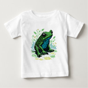 Detaillierter Teigfrosch Baby T-shirt